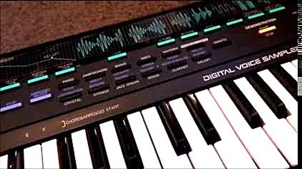 Yamaha VSS-30 Demo, a sampling powerhouse from the late 80's - YouTube