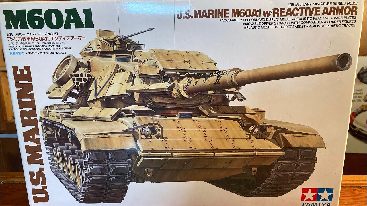 Modern Military Tamiya M601A US MARINES TANK, 1/35 scale review