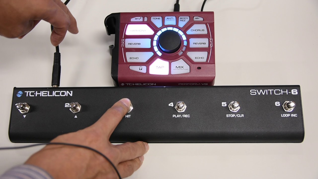 TC HELICON シンガーソングライター向けボーカルエフェクター Perform