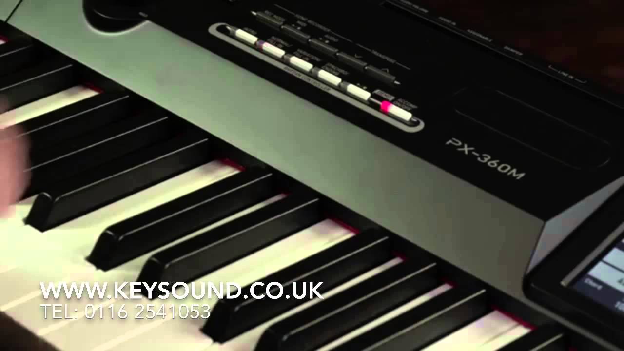 Casio PX360M Digital Piano Demo - YouTube