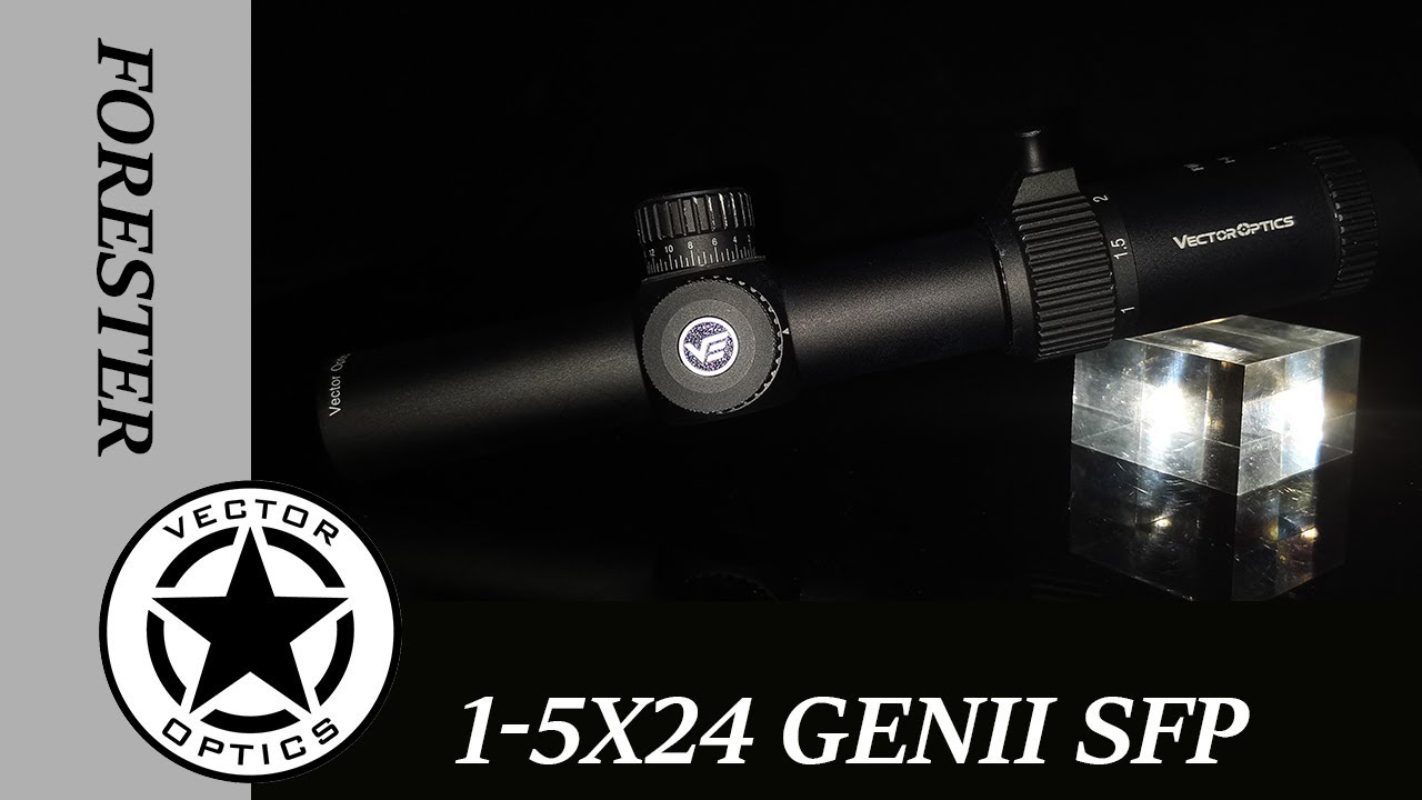 Vector Optics // Forester 1-5x24 GenII Black (SCOC-03II) 30mm