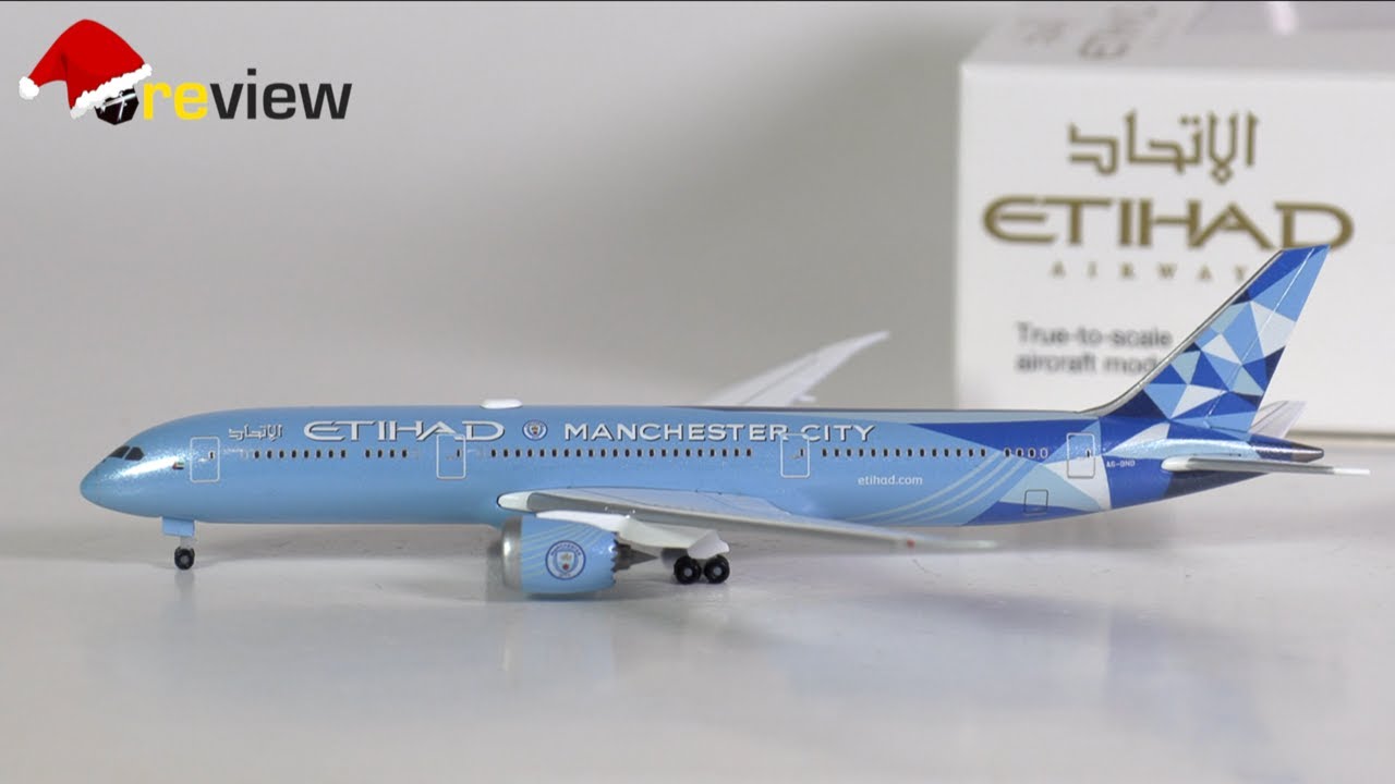 Etihad Airways Boeing 787-9 - Manchester City F.C. livery | Review