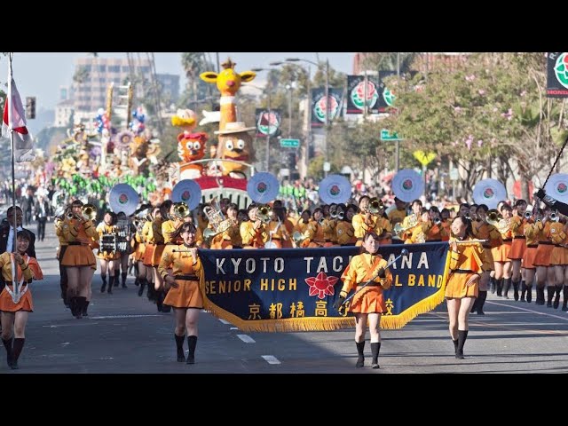 2018 Tournament of Roses Parade― Kyoto Tachibana S.H.S. Band
