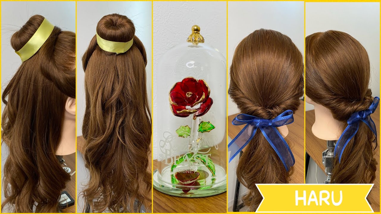 美女と野獣]ベル風ヘアスタイル/[Beauty and the Beast ]Belle