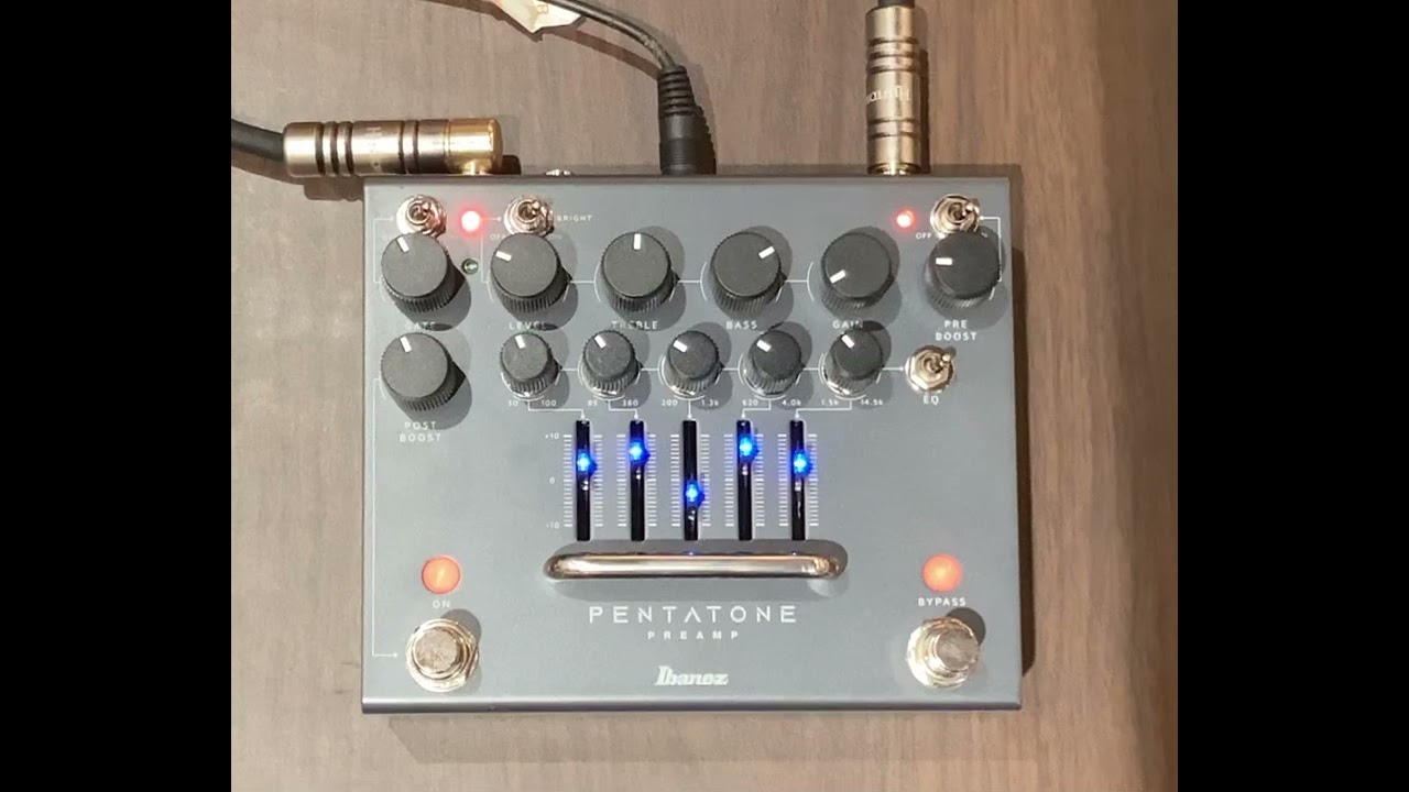 エフェクターサウンドサンプル】Ibanez PTPRE ペンタトーンプリアンプ