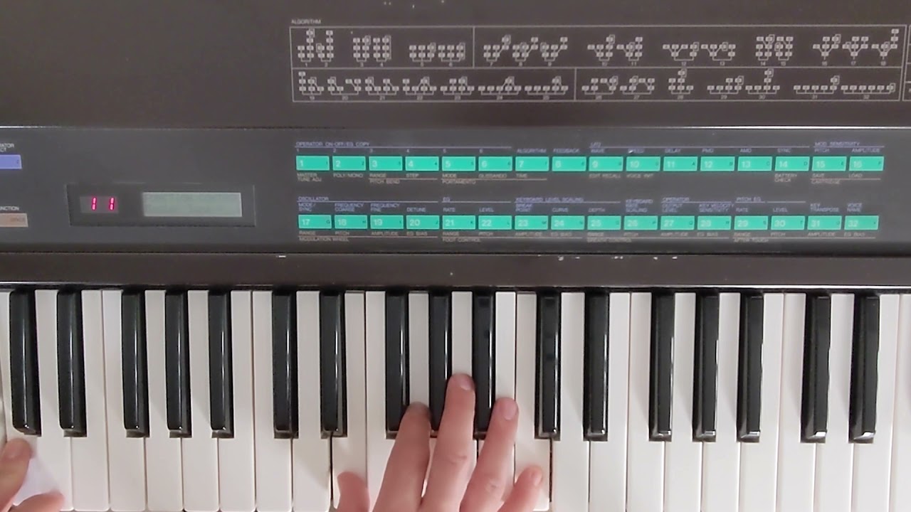 Yamaha DX7 - Famous Sounds Demo - YouTube