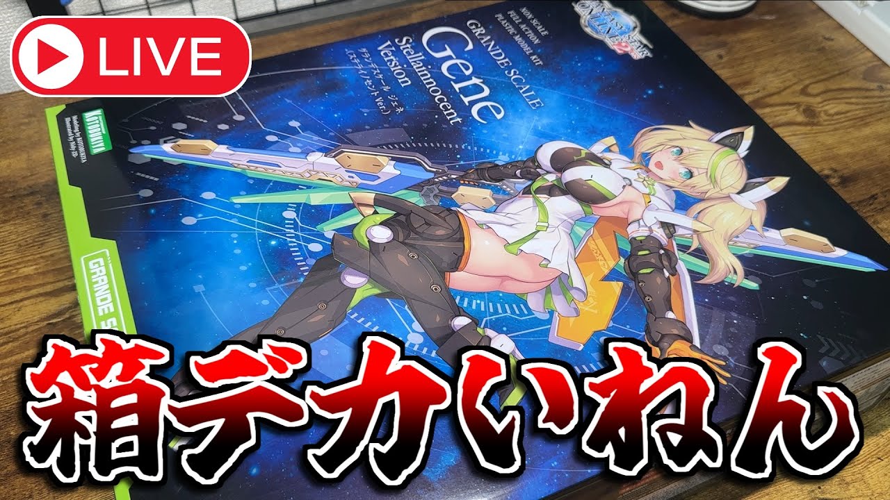 ライブ配信】2025年もお疲れ様！グランデスケールのジェネを作るよ