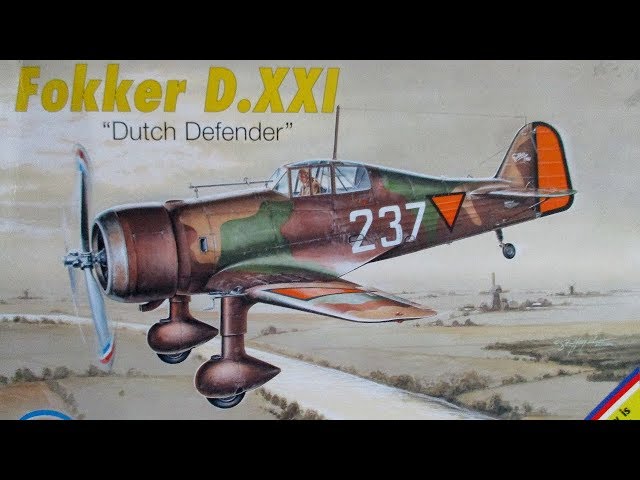 MPM Fokker D.XXI 1/72 review - YouTube