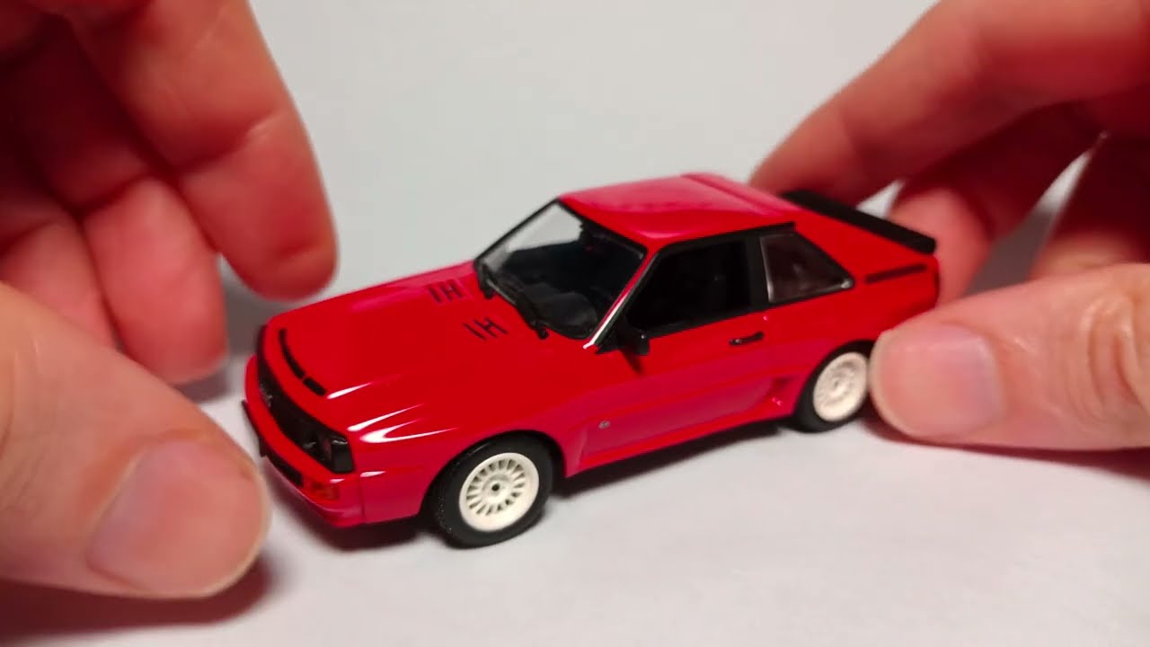 Minichamps Audi Sport Quattro 1/43rd Scale Model Car Review - YouTube