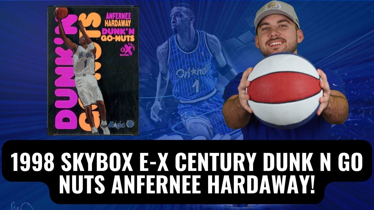 1998 Fleer SkyBox E X Century Dunk n Go Nuts Anfernee Hardaway