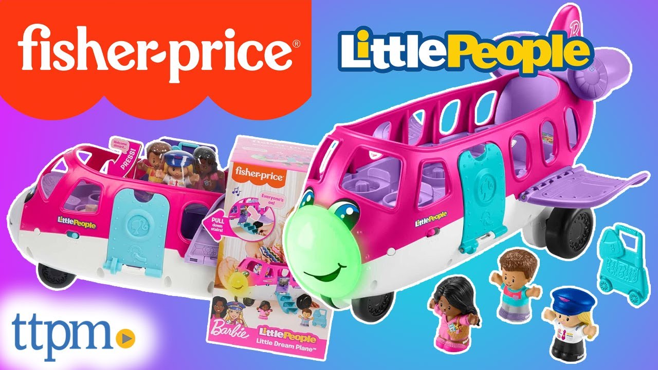 Little People Barbie Little Dream Plane - YouTube