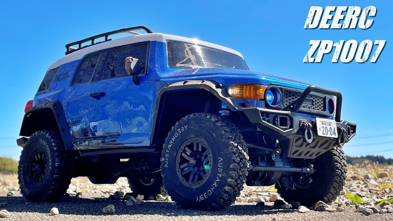 1/10 Scale Toy RC Car :DEERC ZP1007 Offroad driving - YouTube