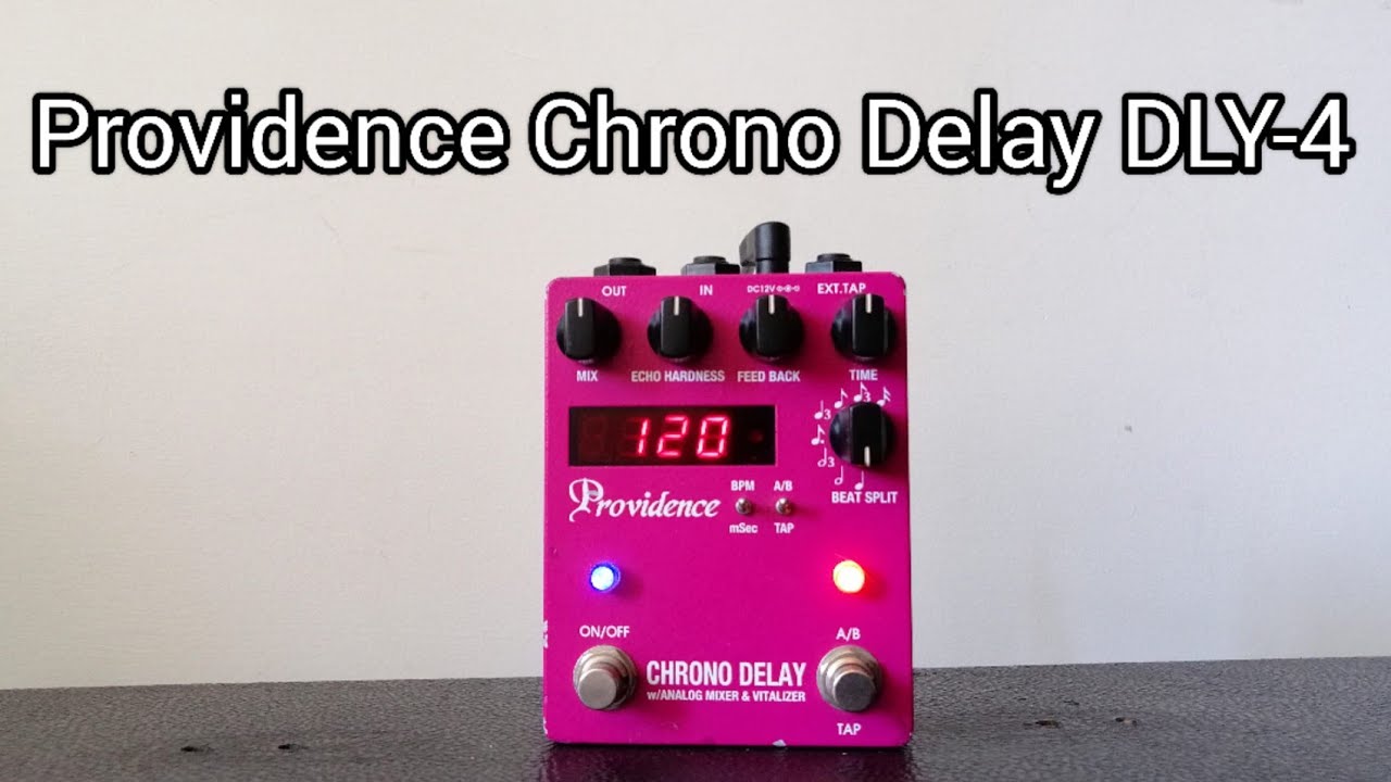 John Mayer Tones: Providence Chrono Delay - DLY-4 - YouTube