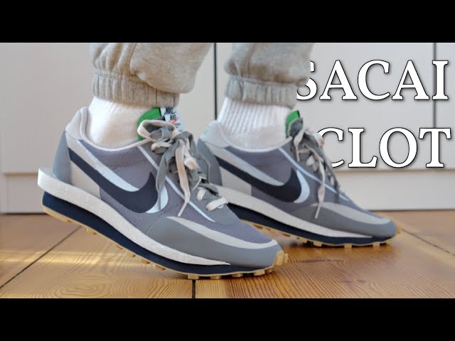 NIKE SACAI CLOT LD WAFFLE COOL GREY REVIEW & ON FEET..DID WE
