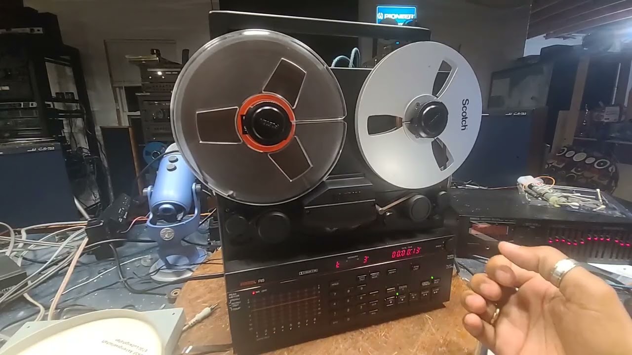 Fostex R8 Reel to Reel Review - YouTube