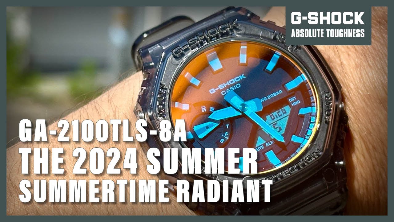 Unboxing The Casio G-Shock GA-2100TLS-8A - YouTube