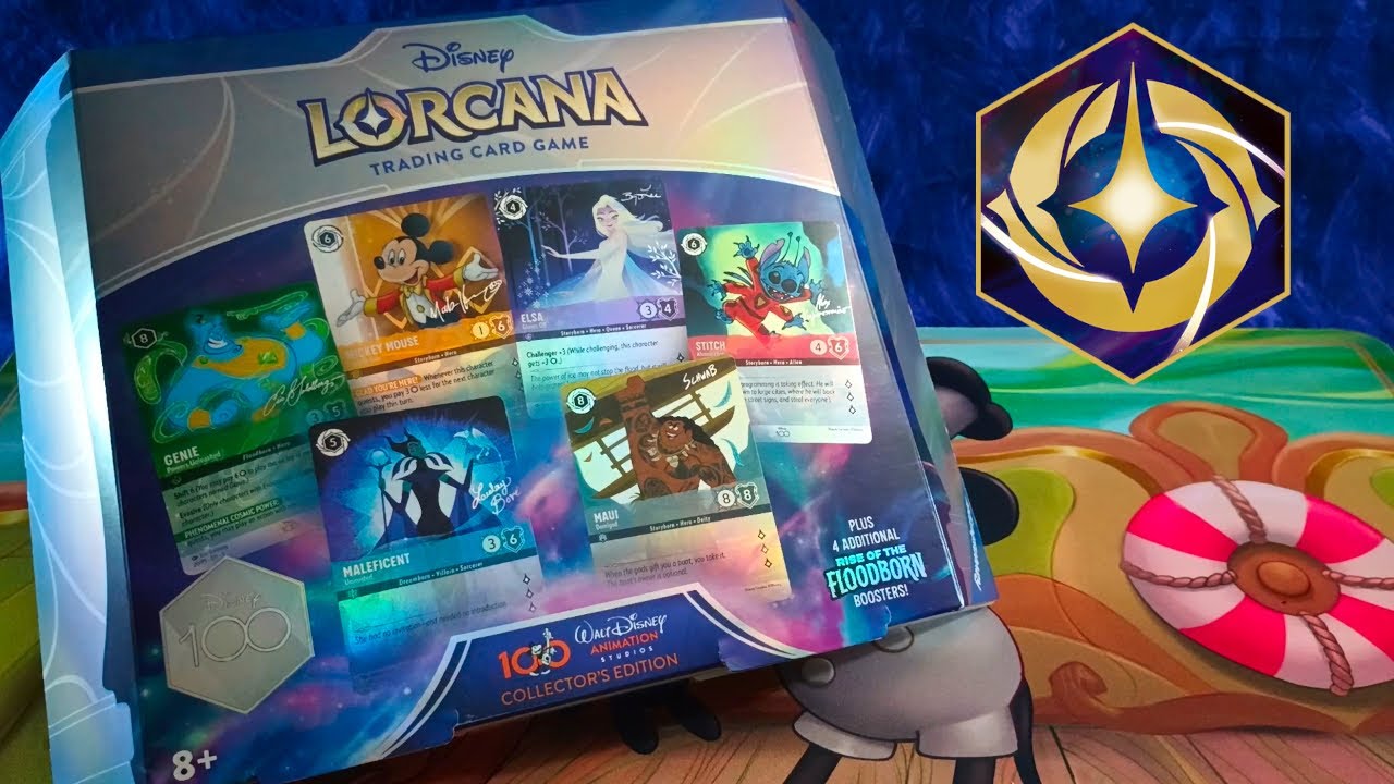 A Look at the Disney 100 Collector's Edition Lorcana Box - YouTube