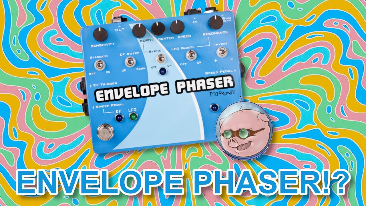 The FUNKIEST Phaser EVER! | Pigtronix EP2 Envelope Phaser - YouTube