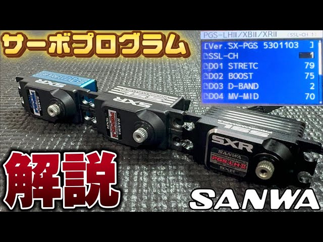 解説】超重要！プログラムサーボの設定を解説 SANWA - YouTube