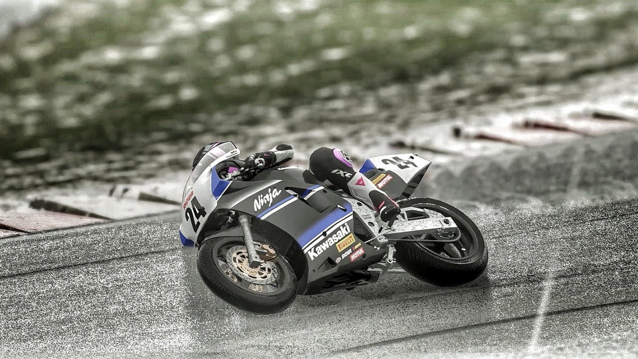 Kawasaki ZX-R 750 Racing Mod (1989) – Okayama (Ride 4) - YouTube