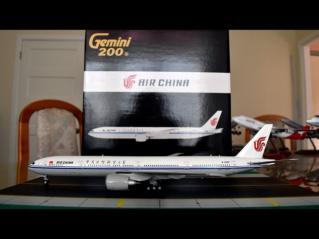 Gemini Jets 1:200 Air China 777-300ER Unboxing and Review - YouTube