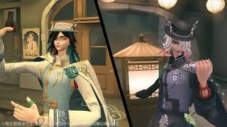 6周年オフラインパック限定 白黒無常SSR衣装-麒麟商人&UR携帯品-玉麒麟