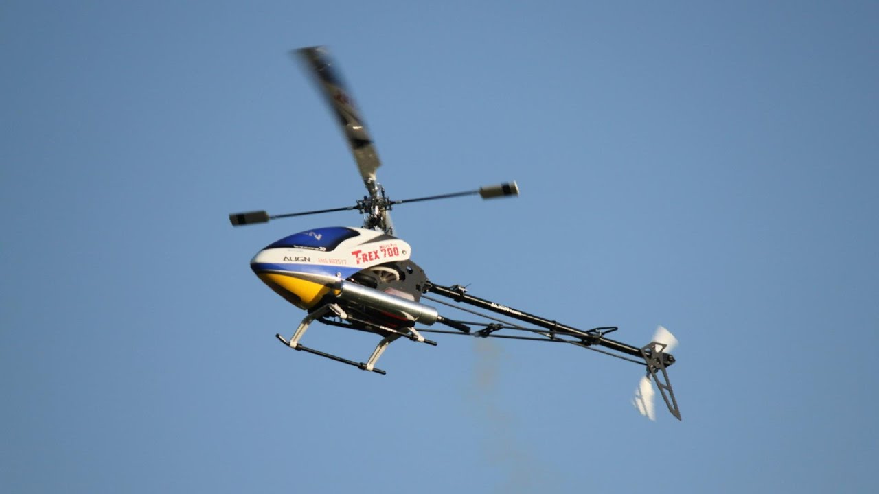 Align Trex 700 Nitro Pro Limited Edition YS 91SR 3DS - YouTube