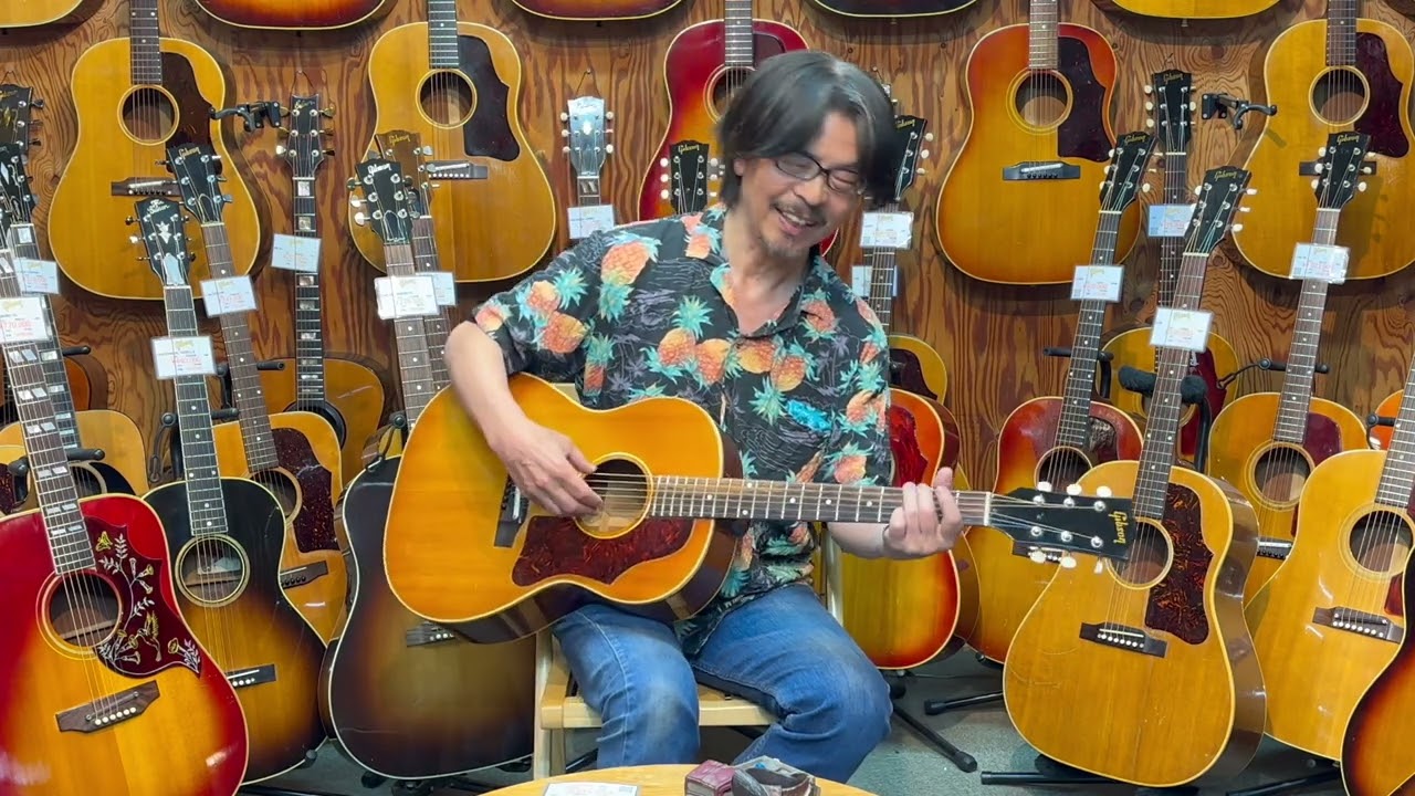 GIBSON B 25 CS 1963 - YouTube