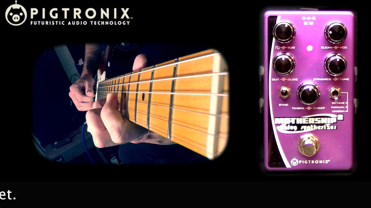 PIGTRONIX 「Mothership 2 Analog Synthesizer」を弾いてみました