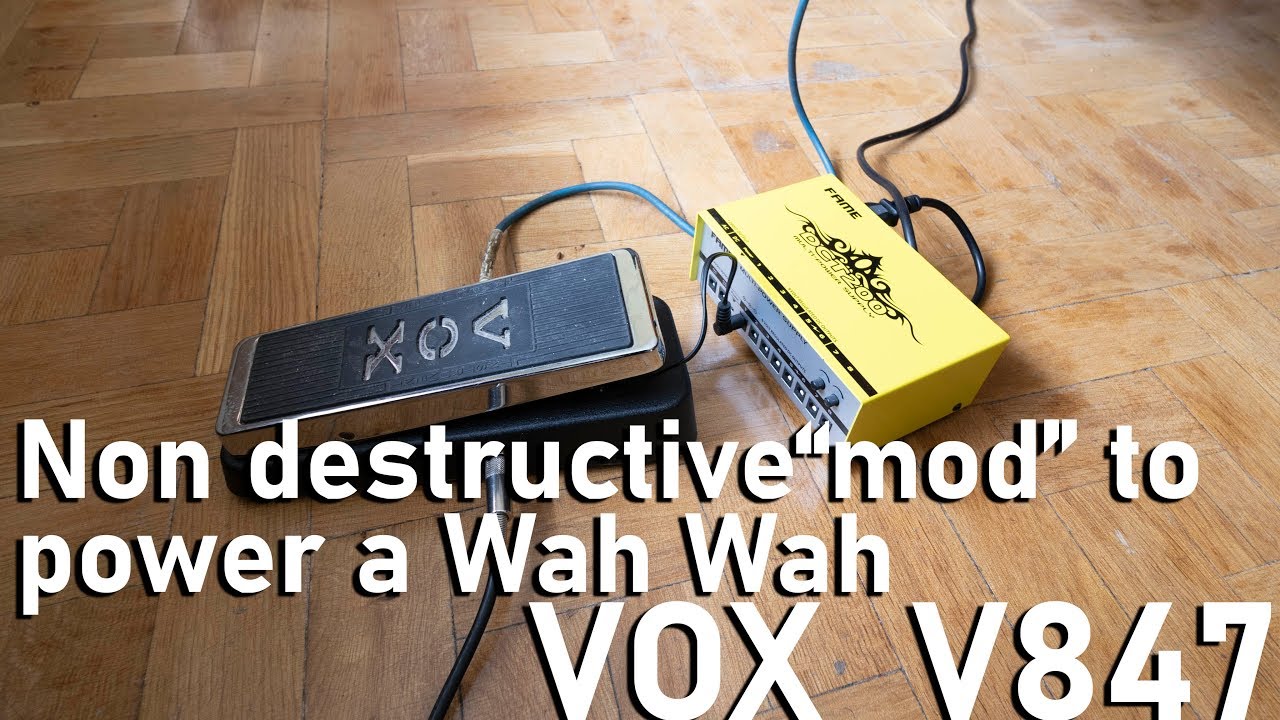 ギター Human Gear / Vox V847 RMC Mod Maccoy Wah Vox Wah-Wah Model