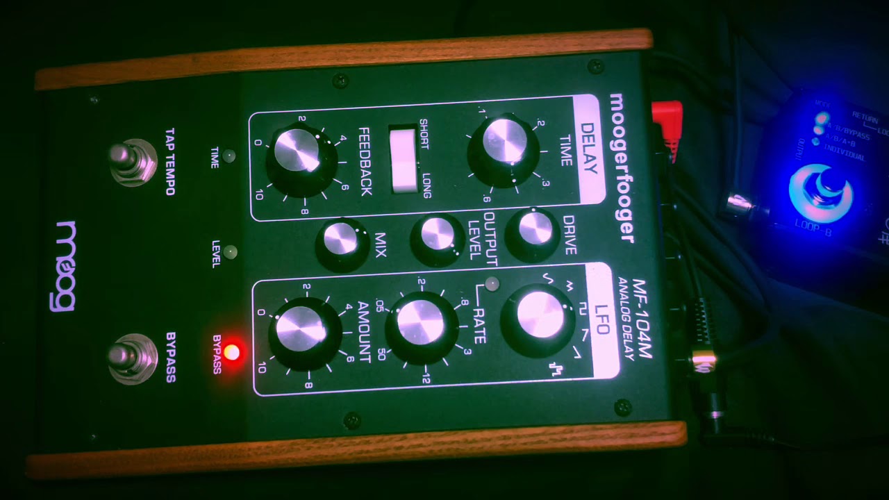 moogerfooger MF-104 & moog MF-104M Analog Delayをレビュー