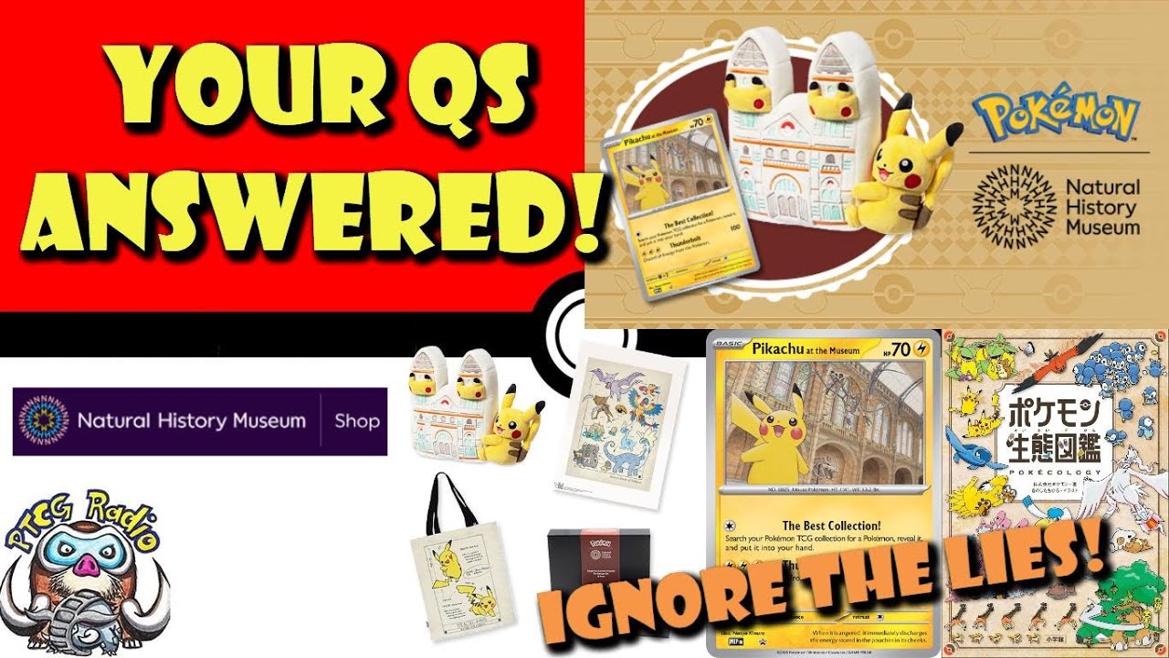 Pikachu at the Museum Explain! Your Questions Answered! Ignore