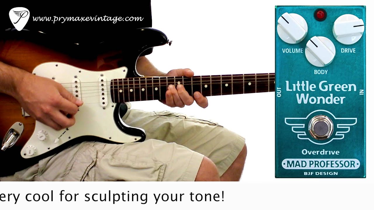 Mad Professor Little Green Wonder Overdrive - YouTube