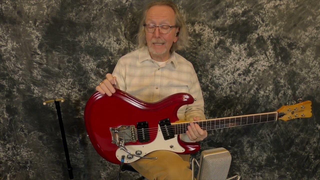 1968 Firstman Mosrite 65 - YouTube