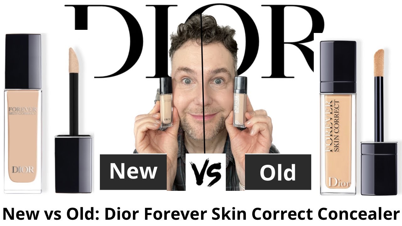 New VS old formula | DIOR Forever Skin Correct Concealer! - YouTube