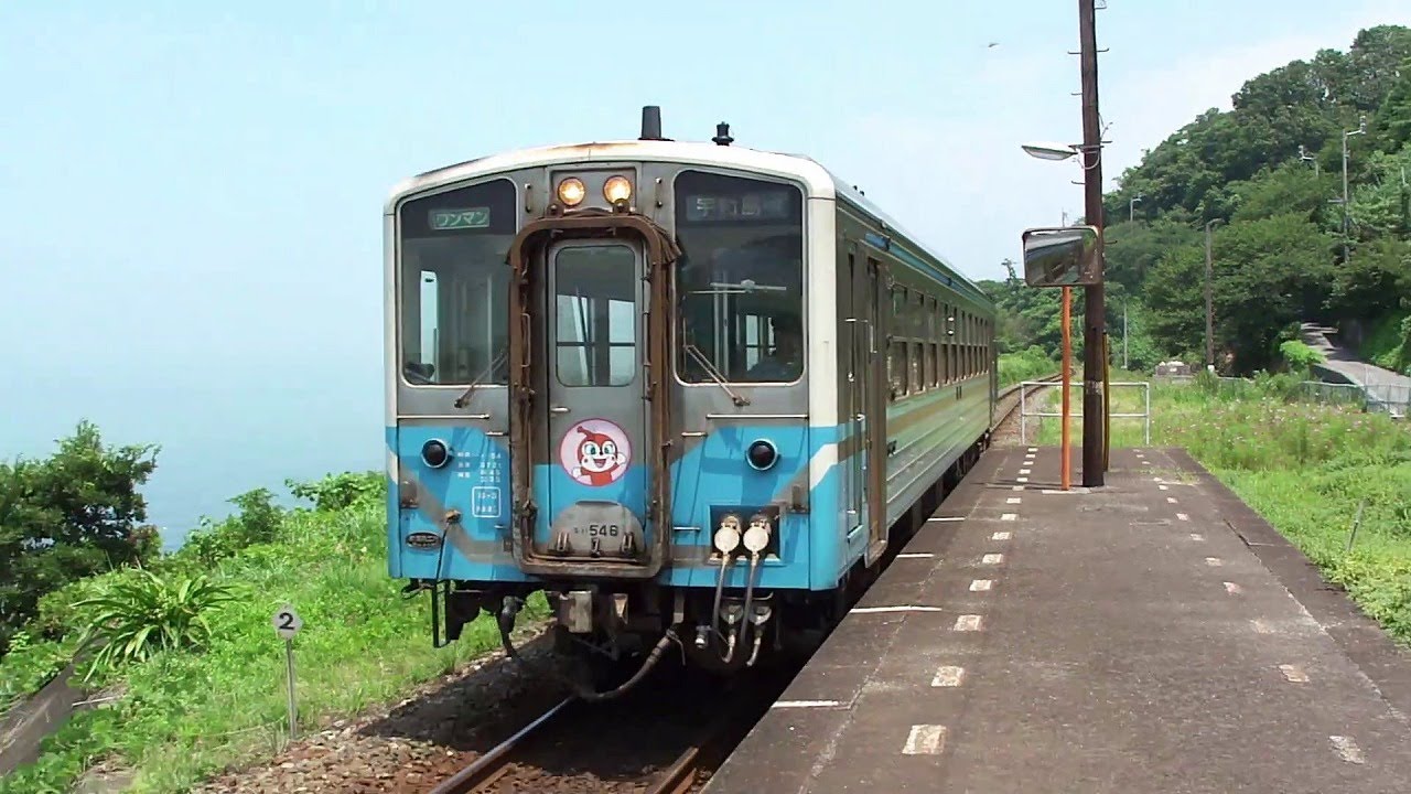 駅探訪No.14】JR予讃線 下灘駅にて(At Shimonada Station on the JR