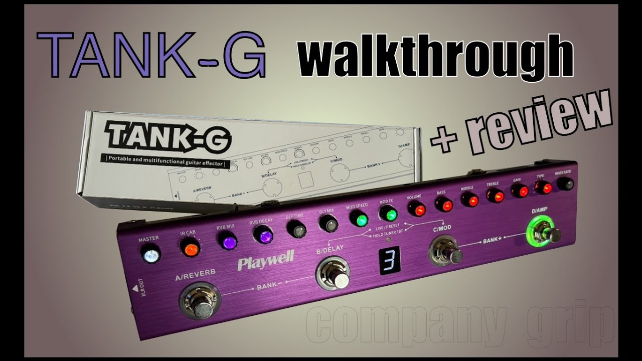 PlayWell / M-Vave Tank-G Walkthrough + Review - YouTube