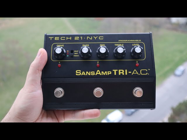Tech 21 SansAmp TRI A.C. Review & Sound Demo - YouTube