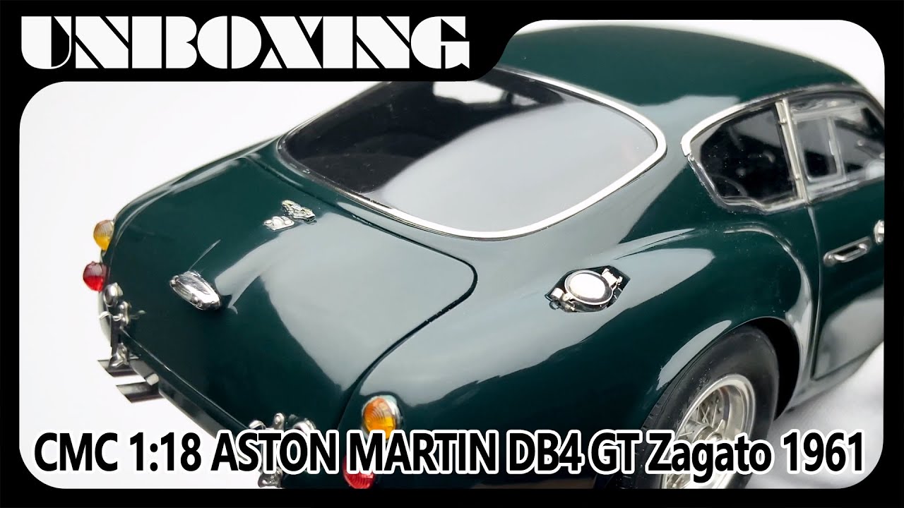 ASTON MARTIN DB4 GT Zagato 1961 / 1:18 CMC car model / AMR