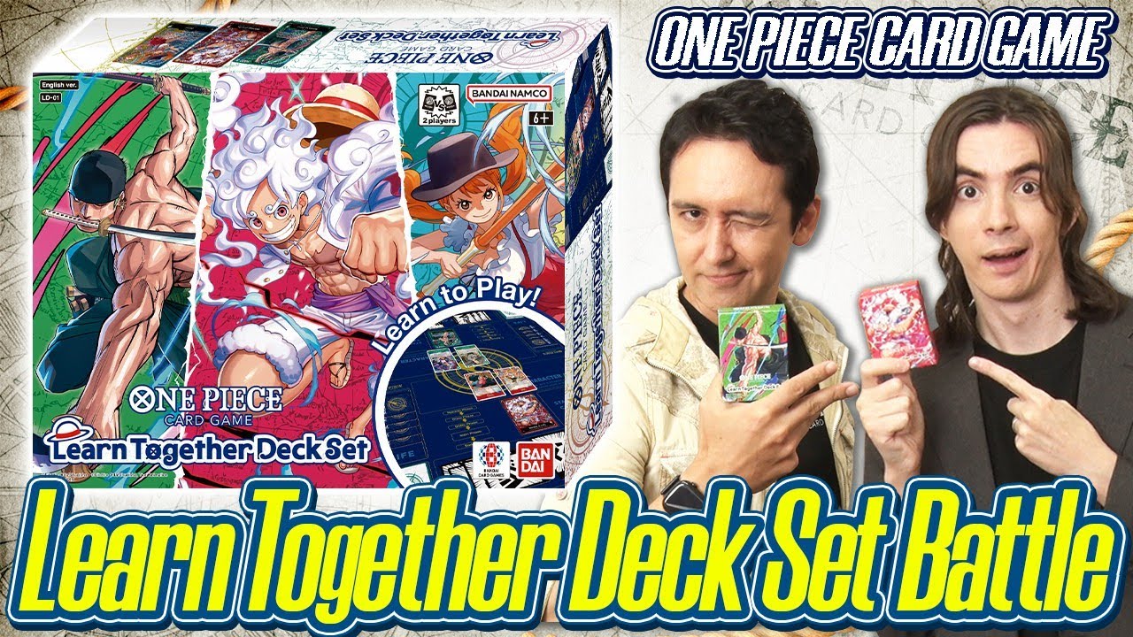 ONE PIECE CARD GAME Learn Together Deck Set Battle [LD-01] - YouTube