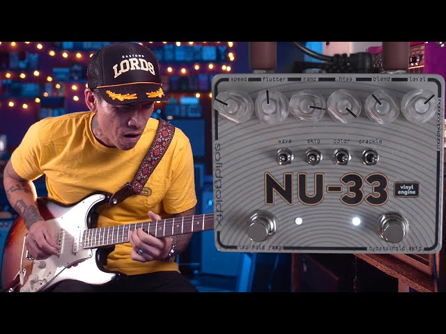 SolidGoldFX NU-33 Vinyl Engine | Lo-Fi Vinyl Record-like Modulator