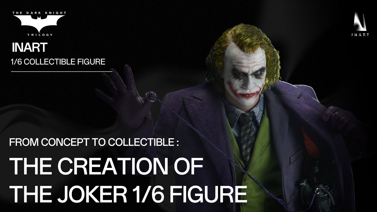 INART 1/6 バットマン ダークナイト ジョーカー 2体セット DX.Ver 植毛