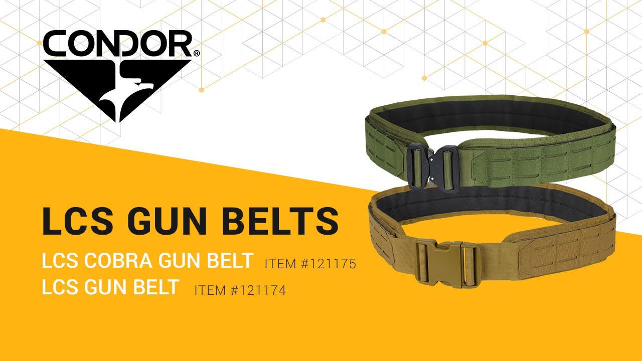 Condor Outdoor LCS Cobra Tactical Belt - Alco Target ® | Law