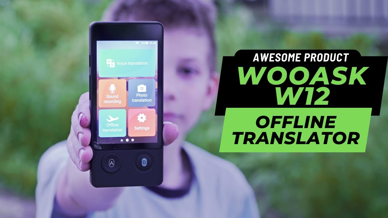 The World's Best Translator | NOT Alternatino I Wooask W12 Review