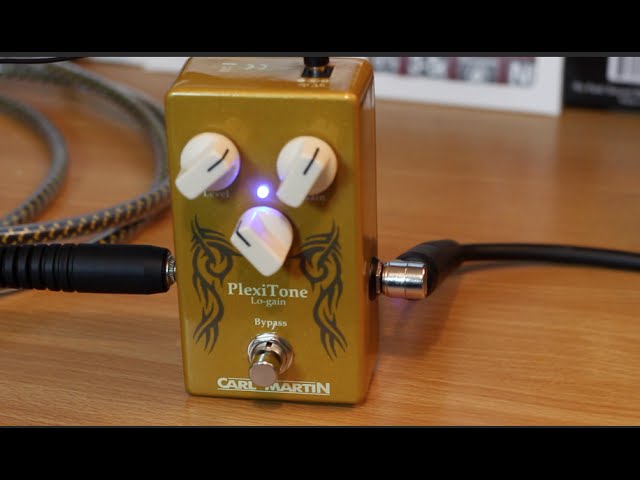 Carl Martin PlexiTone (Lo-Gain) Demo - YouTube