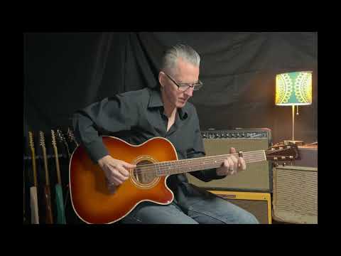 ZAD900CE Solid Spruce/Rosewood Acoustic Electric AURA Smaller 