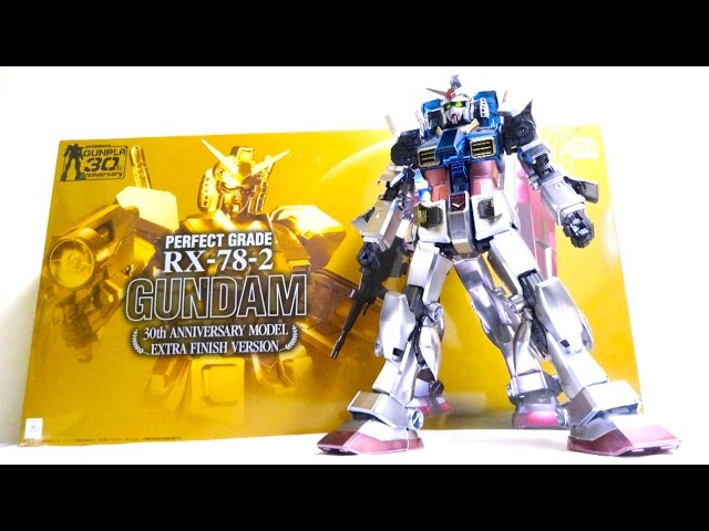 ヲタファの積みプラを崩せ！PG 1/60 RX-78-2 ガンダム 30周年限定