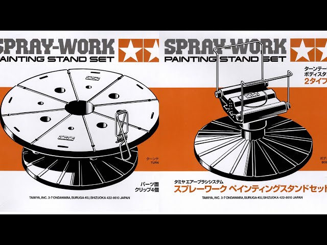 Best Spray-Work Painting Stand Set TAMIYA - Model Stand - Unboxing
