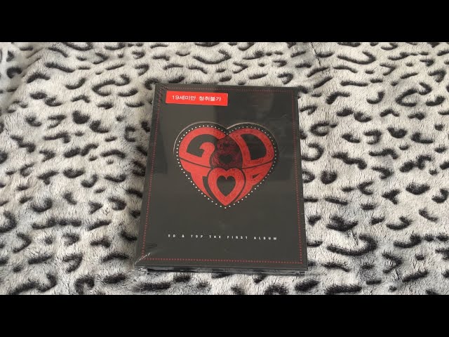 Unboxing GD&TOP the first album - YouTube