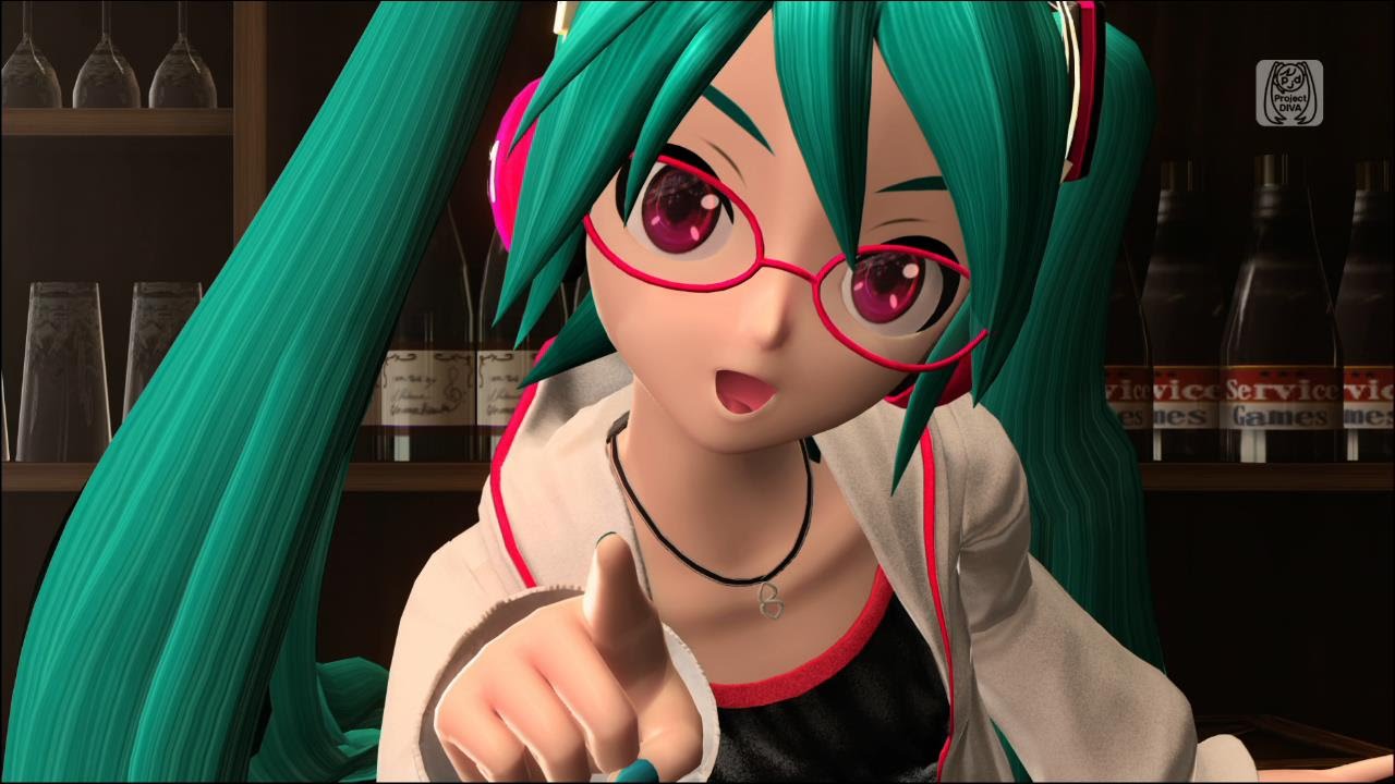 初音ミク】こっち向いて Baby【Project DIVA Future Tone】 - YouTube